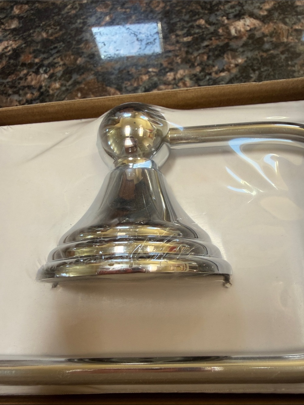 Moen Chrome Preston Toilet Paper Holder - Picture 2 of 3